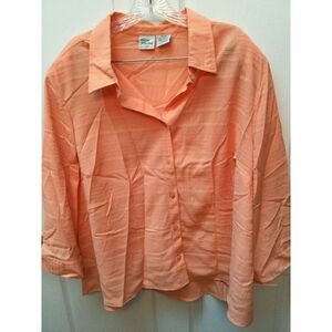 a  FIORLINI  3/4 sleeve stretch plus size top 22/26